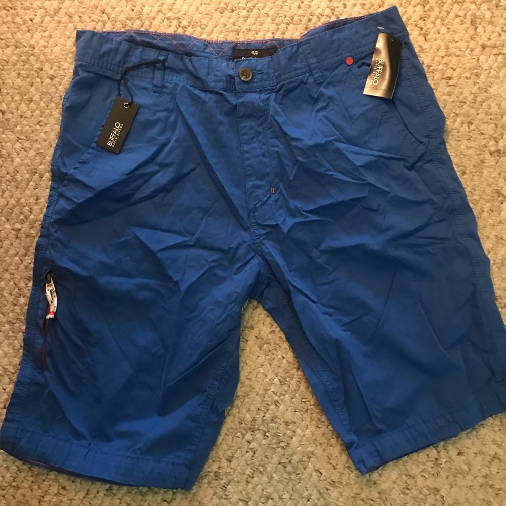 Men’s Buffalo Blue Shorts - NWT